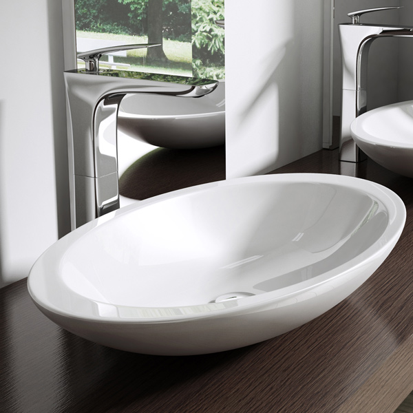 Mineralguss Waschbecken Gussmarmor Aufsatzwaschbecken Waschtisch