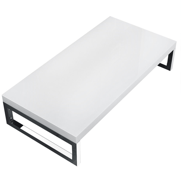 Design Hochglanz Waschbeckenauflage Inkl. Edelstahl Wandkonsole